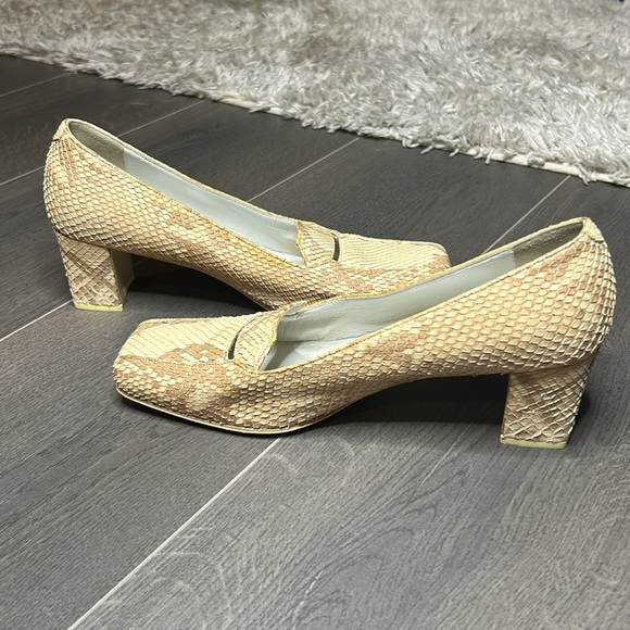 Rodolphe Menudier Paris Snakeskin Heels Women - Picture 9 of 17